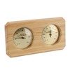 Wooden Sauna Thermometer Hygrometer 2 in 1 Humidity Temperature Measurement