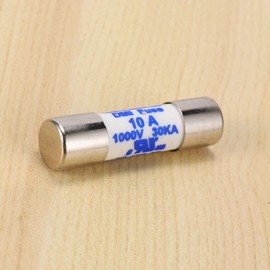 10X Multimeter 10 x 38mm 1000V 10A Cylinder Ceramic Fuse White