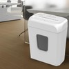 bonsaii Bonsaii Low Noise Operation Paper Shredder, 6-Sheet Cross-Cut, Credit