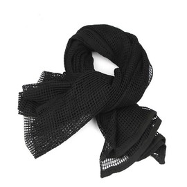 Training Mesh Net Camo Scarf Sniper Veil Neck Scarves for Hunting Shooting Wild Photography Multi Purpose Outdoor Sports Colored Double Sided Scarf