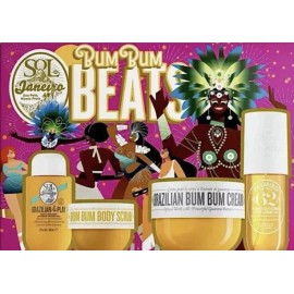 Sol de Janeiro Limited Edition Bum Bum Beats Gift Set of 4 Iconic Favorites