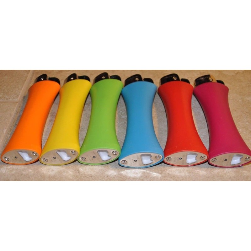 JUMPO LIGHTER 6 X PLAIN GIANT JUMBO SIZE CURVE LIGHTER