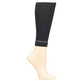 Nurse Mates Calf Sleeve | 12-14 mmHg Graduated Compression | Support & Comfort | 1 Pair | Black | Large
