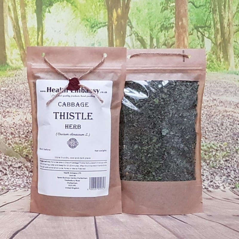 Health Embassy Cabbage Thistle Herb Tea | Cirsium oleraceum L