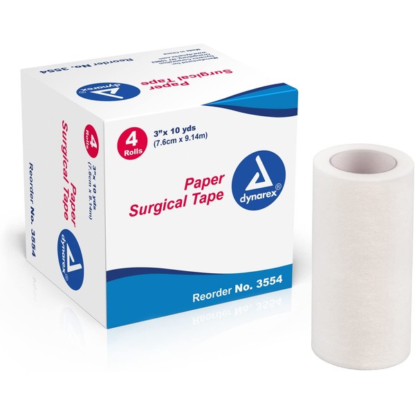 TAPE SURGICAL PAPER (4) Size: 3"X10YD