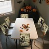 Moukeren 6 Pcs Halloween Chair Cover Set Gothic Halloween Decor