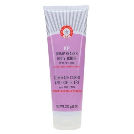 First Aid Beauty KP Bump Eraser Body Scrub with 10% AHA 8 oz