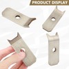 (24pcs) Trailer Wood Deck Clips Heavy Duty Floor Hold Down
