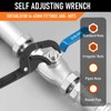 BCJCLTS Pipe Wrench Set, 10” and 15” Self Adjusting Wrench