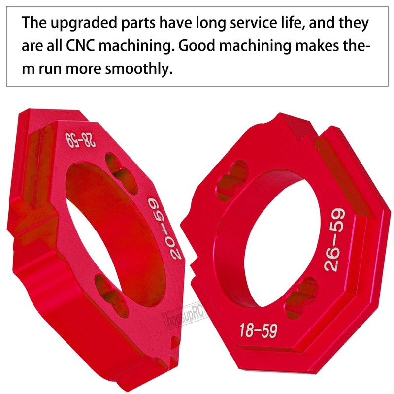 RC Aluminium Motor Mount Set Upgrades Part for 1/18 Granite