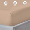 Buymax Jersey Fitted Sheet, 100% Cotton, Base Height, High Base,