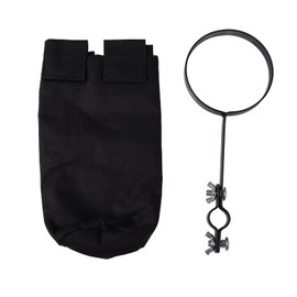 Drum Stick Case Large Capacity Waterproof Wear Resistant Nylon Drumstick Holder Bag Black