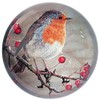 Robin Paperweight by Robert E Fuller Wildlife Artist | 8cm