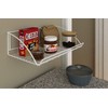 ClosetMaid 8278 18-Inch Wide Laundry Utility Hanger Shelf, White