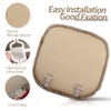 IRIWOOL Genuine Sheepskin Auto Seat Pad, Australian Soft Wool Seat