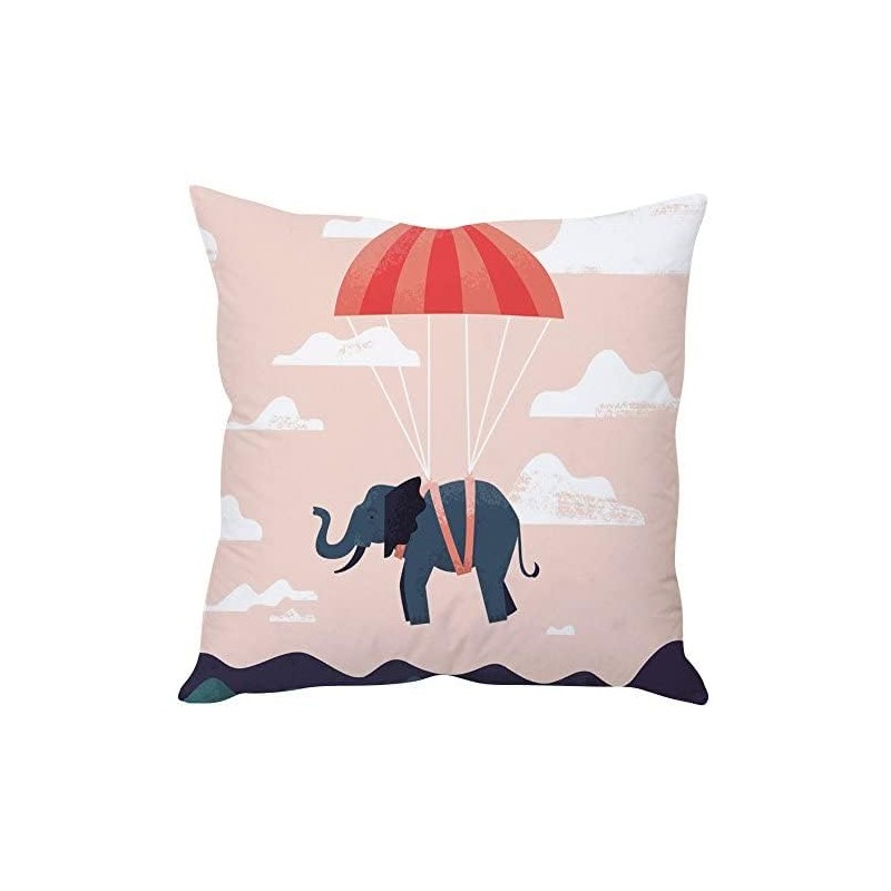 The Purple Tree Polyester and Polyester Blend 260 TC Cushion