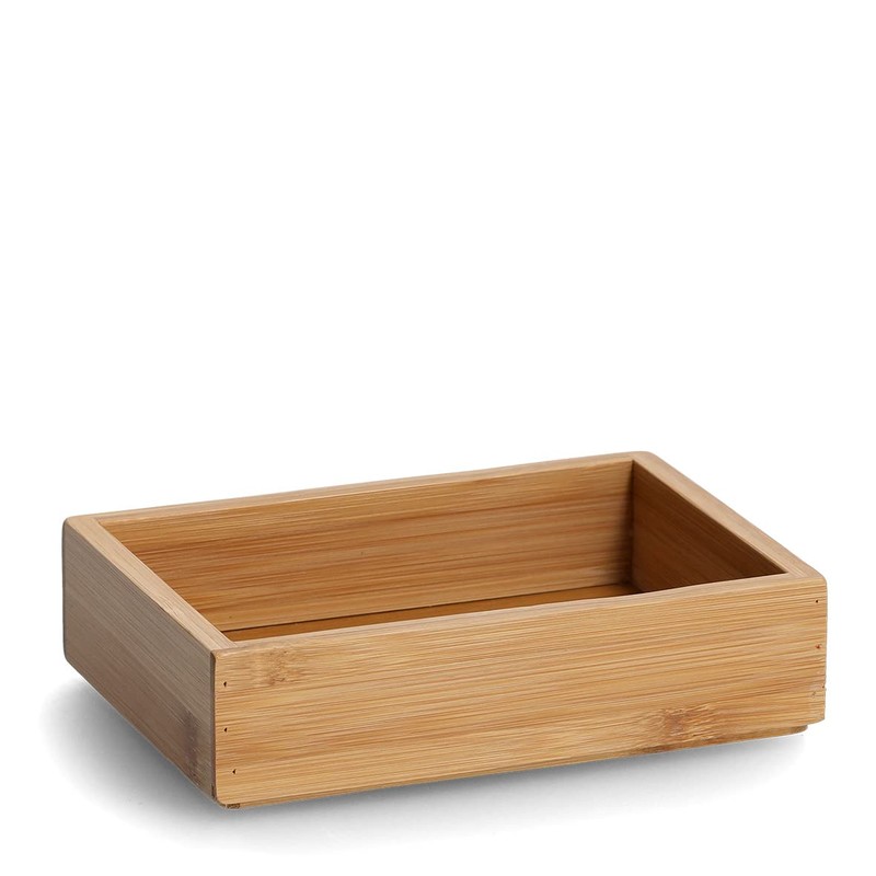 Zeller 13319 Organiser Box Set of 2 Bamboo Approx. 17