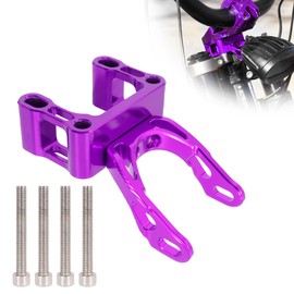 ZANGOMB Upgrades Surron Headlight Mount Bracket with 25MM Motorcycle Handlebar Riser Set for Sur Ron LBX Segway X160 / X260 (Purple, 25MM)