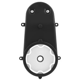 MUNEFE Electric Motor Gearbox, High Speed Electric Motor with Gear Box, Electric Car Gearbox for Kids Power Wheels Carriage Parts (12V 5600Rpm)