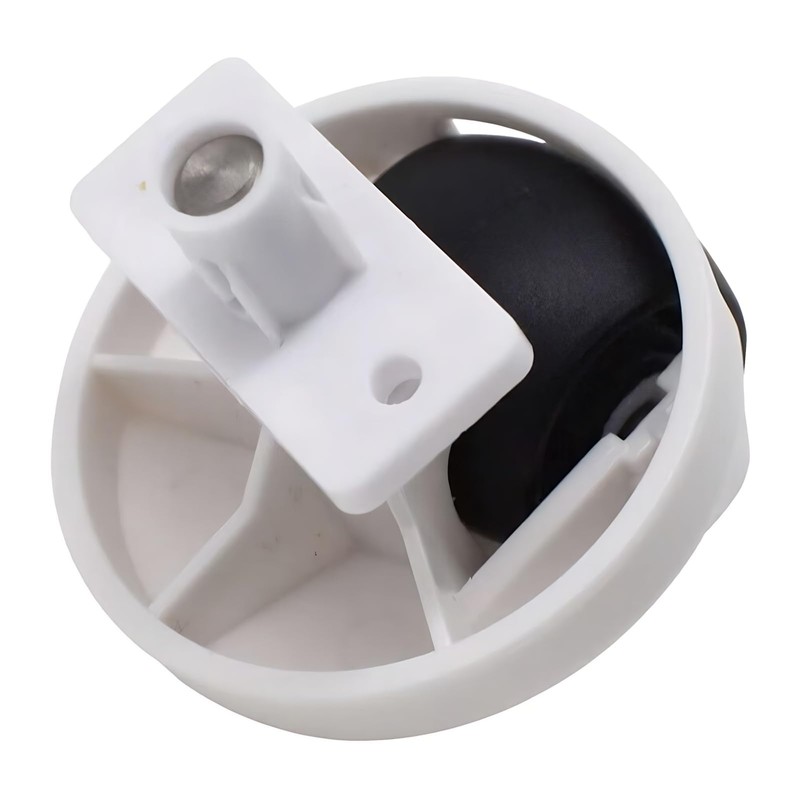 (White) Front Roller Caster Wheel Replacement for Roborock Q5, Q7,