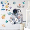 DaraBaby Vinil Decorativo Astronauta Planetas Habitación Niño Bebes