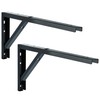 Shelf bracket metal black shelf brackets