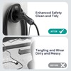AIMILER EV Charging Cable Holder with Charging Head Bracket Compatible