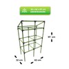 BioGreen Trellis for Raised Garden Bed with Watering System City
