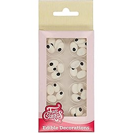 FunCakes Sugar Decorations Oval Eyes Set/32