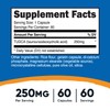 Nutricost Tudca 250mg, 60 Capsules (3 Bottles)