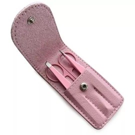 Missamé Juego De Pinzas De Precisión Para Cejas De Acero Inoxidable