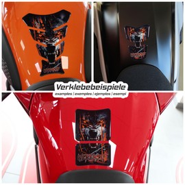 Tankpad Gelpad Tank Pad Sticker Protective Film Werewolf Compatible with Honda X509902VA