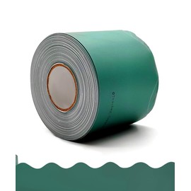 Lahosh Green Bulletin Board Border, Scalloped Borders Classroom Bulletin, Rolled Border Trim, Bulletin Board Decorations, Office Decor, Classroom Decor (50 Feet)