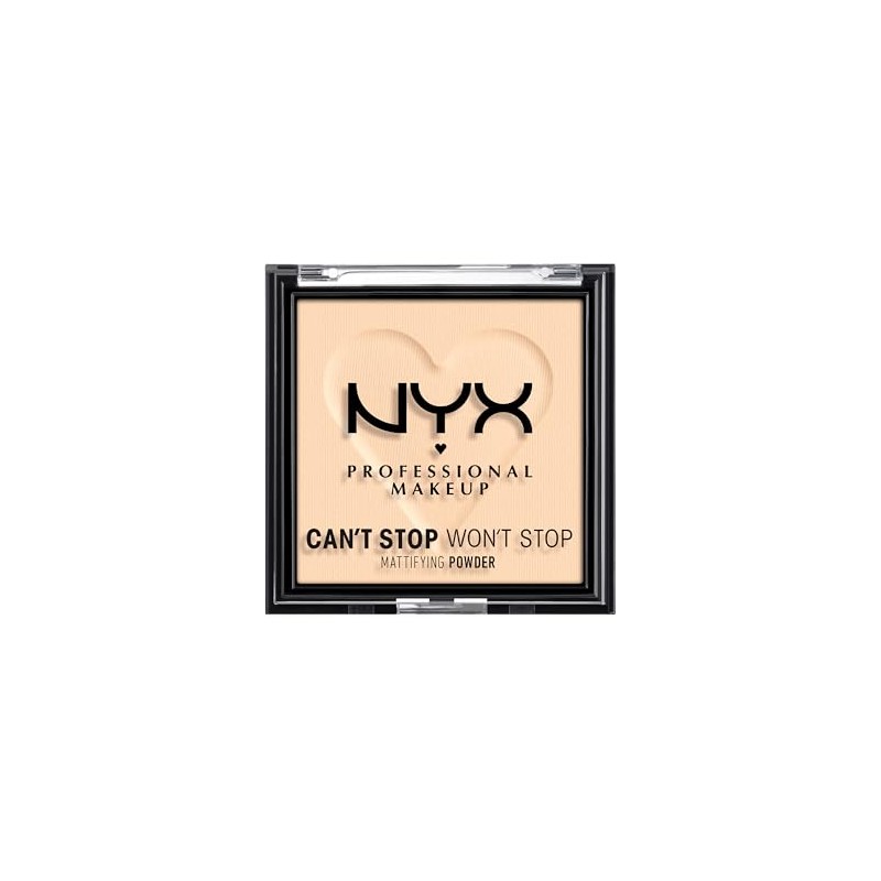 NYX PROFESSIONAL MAKEUP Can't Stop Won't Stop Mattifying Pressed Powder