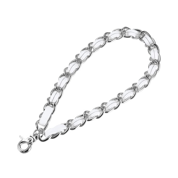 sourcing map Leather Wristlet Strap, 8" Hand Wrist Lanyard Leather