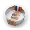 DE BUYER 3040.02 Pastry Ring, Stainless Steel, Grey, 18 cm