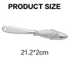 Fish Scaler, Aluminium, 22 cm, Silver