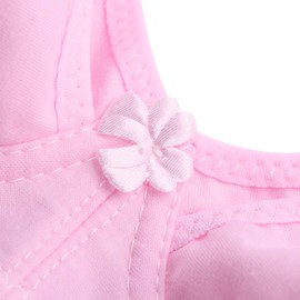 Tnfeeon Cotton Maternity Bra Open Front Nursing Bra Pregnant Nursing Bra for Breastfeeding, pink