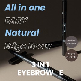 moremo for men 3 in 1 Eyebrow E, Natural, Dark Gray, Powder, Eyebrow Pencil/Men's Gray