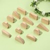 17pcs Pottery Mug Handle Molds Wood Pottery Mug Handle Making