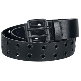 Black Premium by EMP Unisex Black Belt with Rivets, black