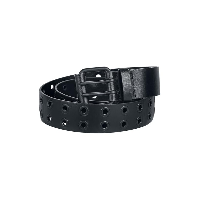 Black Premium by EMP Unisex Black Belt with Rivets, black