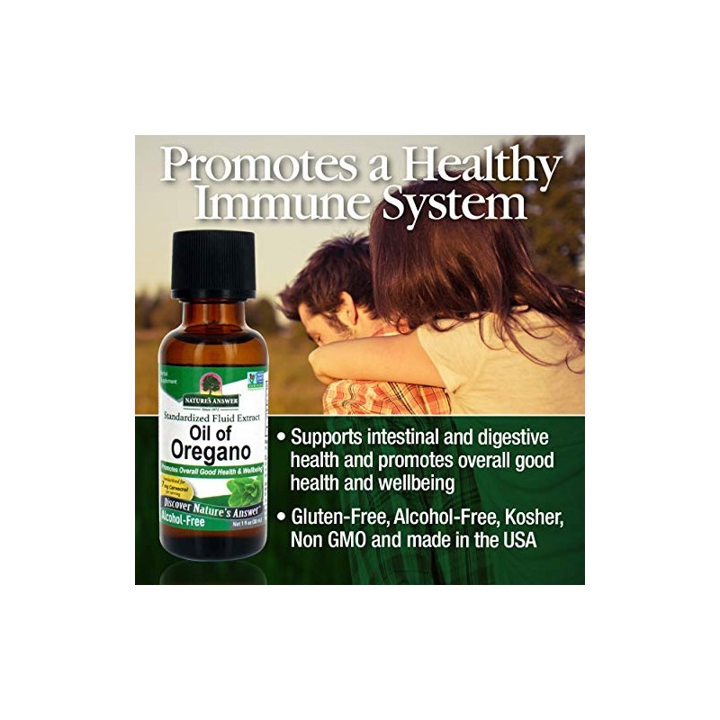Nature's Answer | Oil of Oregano, 1 Oz | Aceite