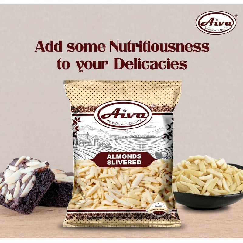 Aiva Almond Slivered 5 LB