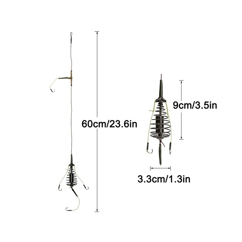 Fishing Feeder Bait Cage | Fishing Bait Trap Cage,Fish Accessories,