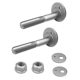 Rear Camber Adjustment Eccentric Bolt Kit Fit for Ford Edge Fusion Mustang Lincoln MKX MKZ Continental 2007-2024 Replace DG9Z-5K978-A 7T4Z-5K751-A W716343-S440 DG9Z5K978A 7T4Z5K751A W716343S440, 2PCS