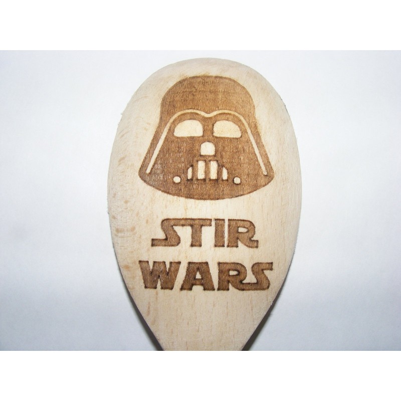 Fastcraft Stars Wars Inspired Wooden Baking Spoon Wood Kitchen Cooking