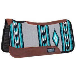 Reinsman APEX Ranahan Tacky Too Soft Breathable Non-Slip Shock-Absorbing Fleece-Lined Moisture-Wicking Contoured Back Protection Horse Riding Saddle Pad, Big Sky