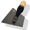 Skimflex Venetian Plaster Trowel 240mm – Stiff Trapezoid Stainless Steel