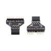 NFHK Motherboard 9pin USB 2.0 Header 1 to 2 Female